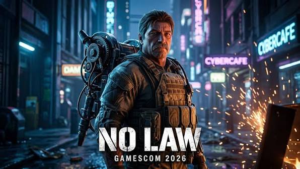 A No Law a Cyberpunk 2077, a Bulletstorm, a Wolfenstein és a 80-as évek akciófilmjeinek keveréke