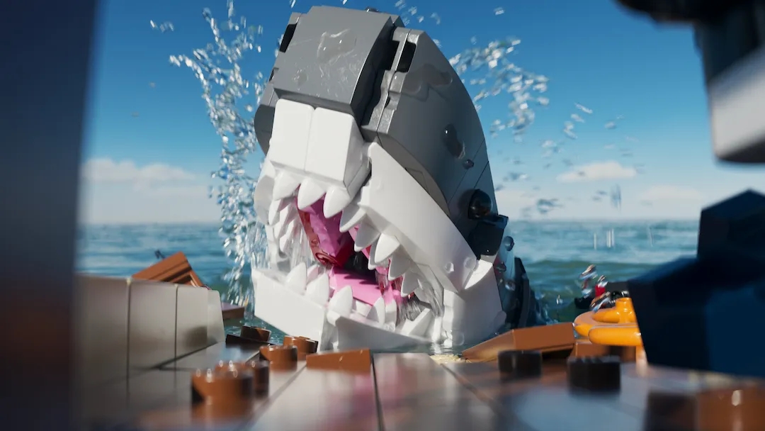 A Lego Jaws rövidfilmje egy fergeteges tisztelgés Spielberg klasszikusa előtt