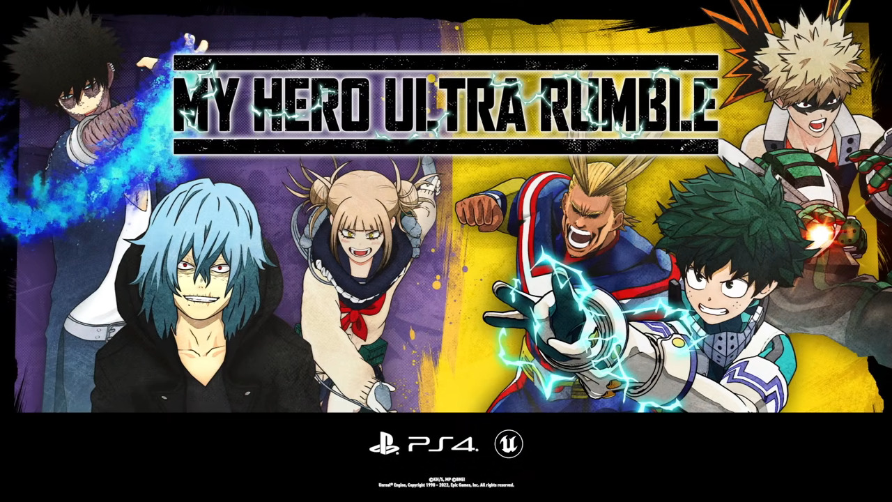 My hero ultra rumble - PS4 megjelenés